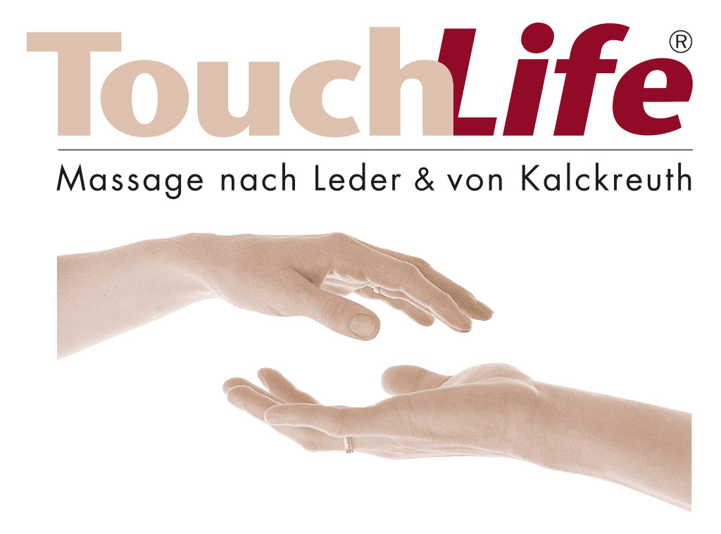 Händebild und Logo der TouchLife-Schule