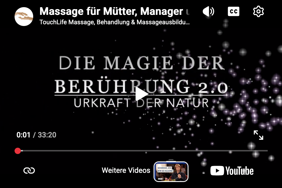 Massage für Mütter, Manager und High-Performer